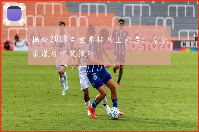 揭秘2018年世界杯网上彩票：合法渠道与中奖技巧