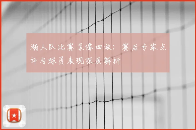 湖人队比赛录像回放：赛后专家点评与球员表现深度解析